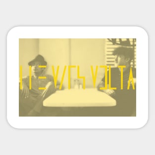 Yellow Volta Sticker